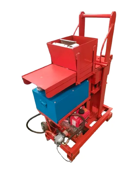 Industrial Diesel Hydraulic Clay Brick Making Machin With Multiple Mold Options