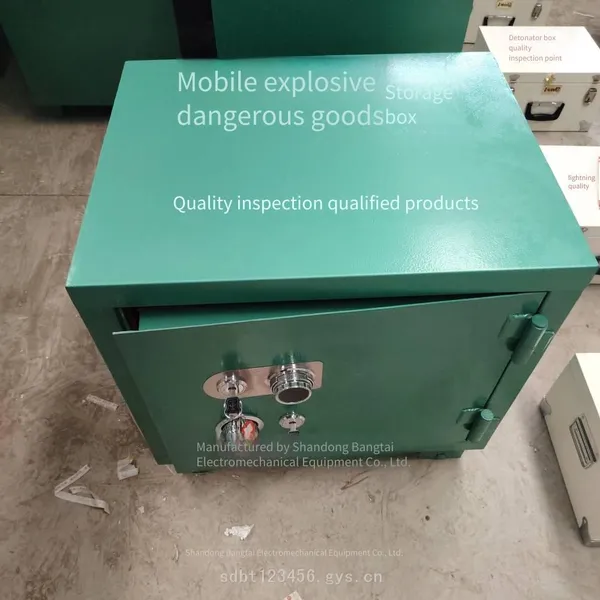 Open-air Explosive Storage Cabinet, Mobile Explosive Storage Box, Qilu Bangtai, Explosive Box Manufacturer photo-4