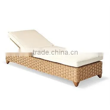 Cheap Garden Furniture Beach Aluminum Frame Rattan Lounge Chair photo-6
