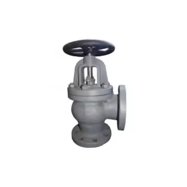 Marine Globe Valve JIS 5K 10K Cast Iron Cast Steel Flanged Manual Angle Type High Quality Industrial Use photo-3