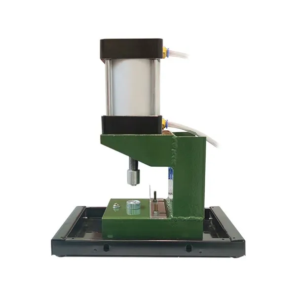 Pneumatic Eyelet Punching Machine for PVC Tarpaulin and Flex Banner Made in China photo-3
