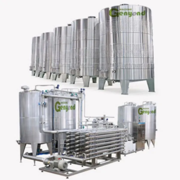 Standard Wooden Case Fruit Wine Processing Line