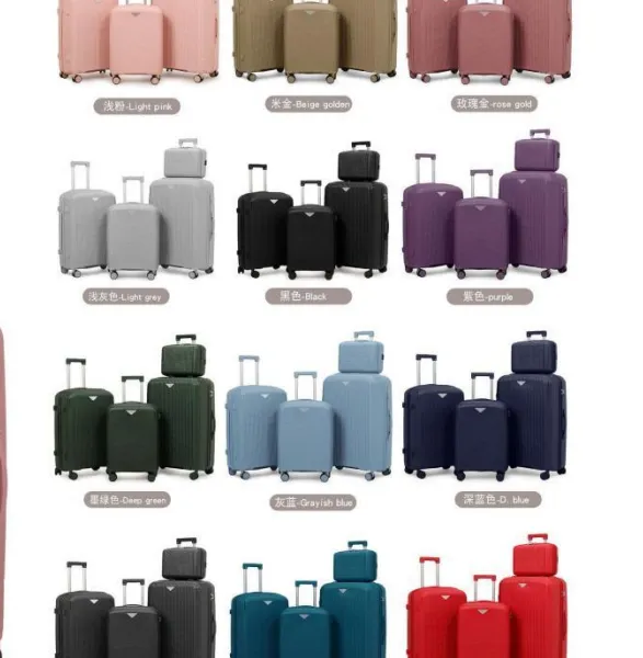pp Trolley Bag Fashion Luggage Leisure Luggage photo-2