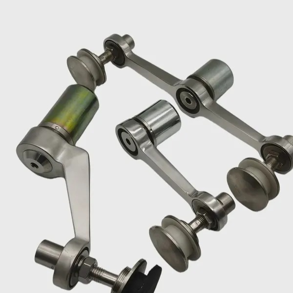 SS316 1 Way Arm Stainless Steel Spider 250mm Free Samples High Loading Capacity Glass Canopy Application photo-2