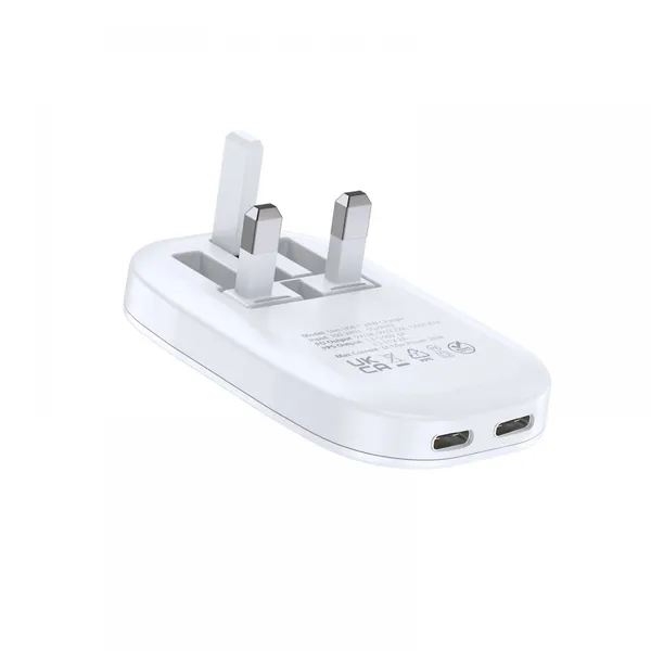 35W Dual USB-C Port Power Adapter