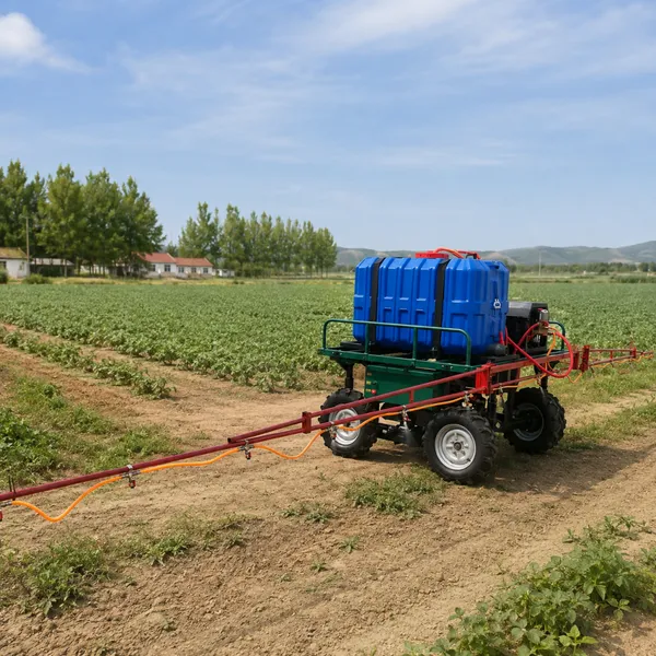 Self Propelled Remote Control Pest Control Sprayer Engine Powered Farm Equipment