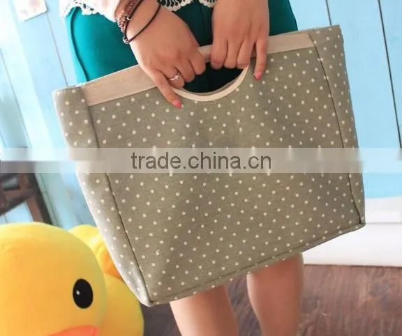 Japanese Style Women's Trollery Laptop Bag photo-4