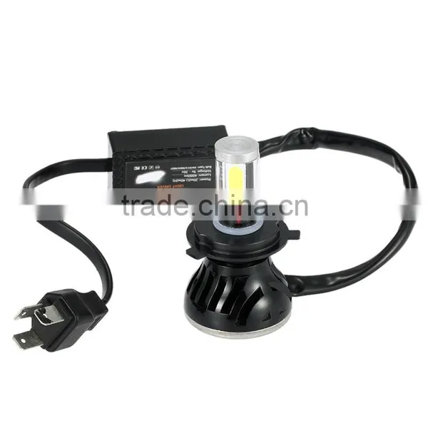 NEW Design Good Heat Disspation H4 LED Led Headlight Car Upgrade Conversion Bulb photo-4