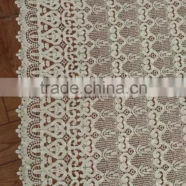Wholesale Water Soluble Lace Fabric Cotton Embroidery Full Lace photo-3