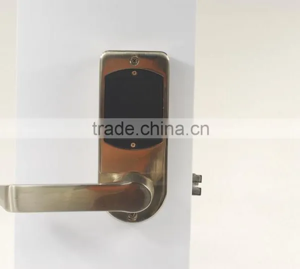 OSPON Touchscreen Digital Latch Bolt Door Lock,silver Color,antique Bronze photo-2