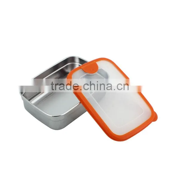 Stainless Steel Food Storage Lunch Box With Lid photo-5