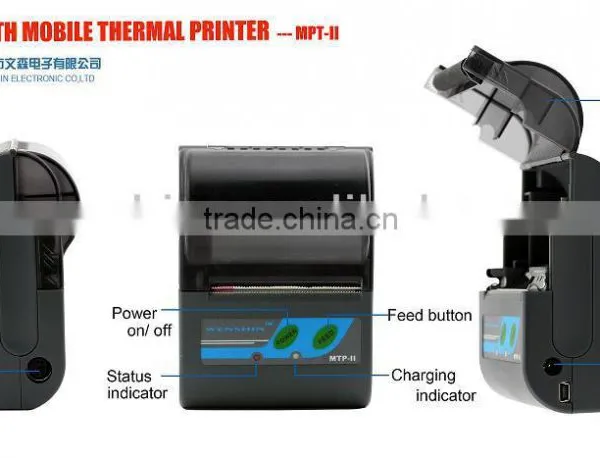 2 Inch Mobile Android Portable Bluetooth Thermal Receipt Printer