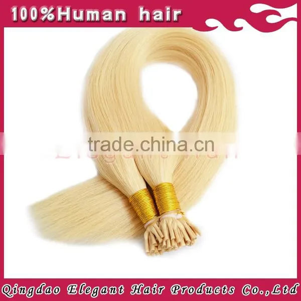 New Arrival 8-36inch Accept Paypal 10-30 Inch i Tip 100% Virgin Indian Remy Hair Extensions photo-2