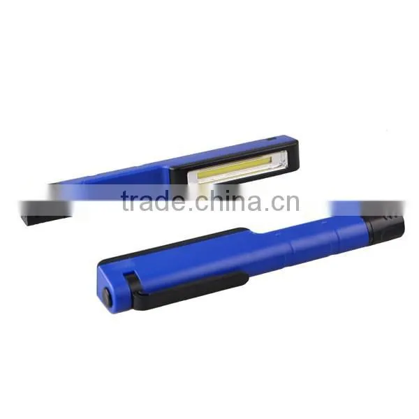 Plastic Portable Pen Shape LED Work Light Bar Torch 3*AAA LED Working Torch Light Quality Choice photo-3