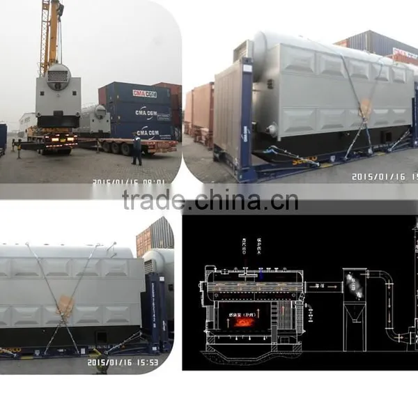 Wood Stove Waste Wood Fired Steam Boiler Without Pollution photo-6