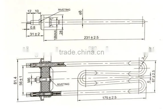 3000W 200V Iron and Quartz Tubes photo-2