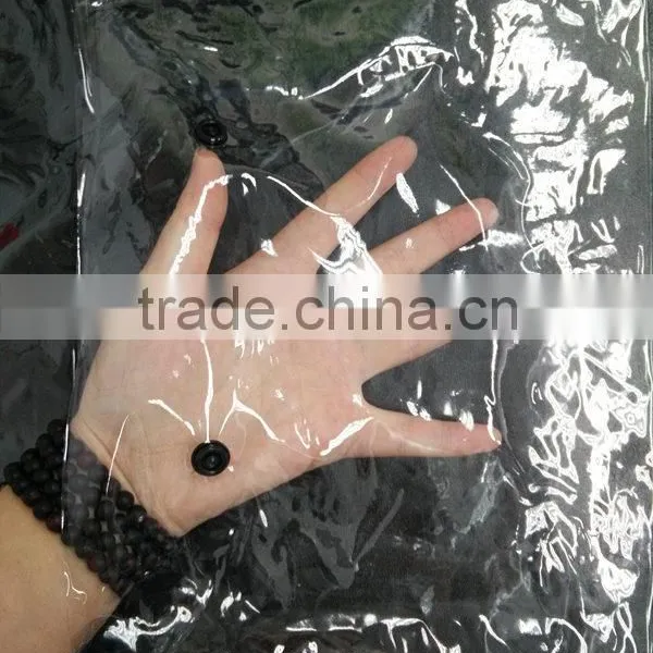 Qingdao JTD Wholesale Clear PVC Plastic Packaging Bag With Snap Button Supplier's Choice photo-4