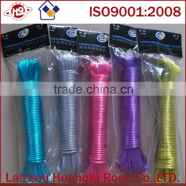 4mm Colored Pvc Clothesline Rope photo-3