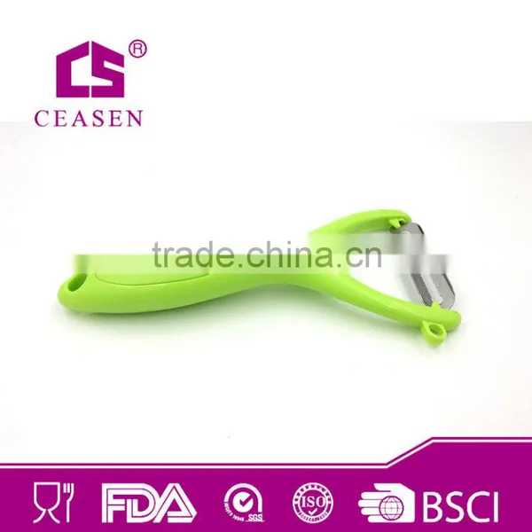 Sharp apple peeler