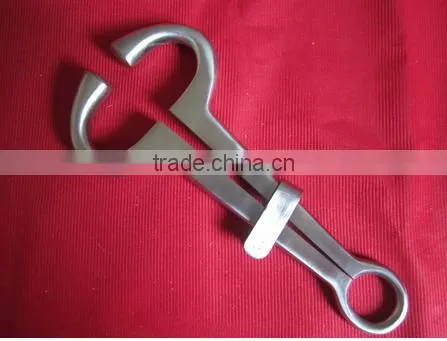Bull Nose Holder 18 cm in Stainless Steel Veterinary Instruments Animal Tools/VETERINARY INSTRUMENTS