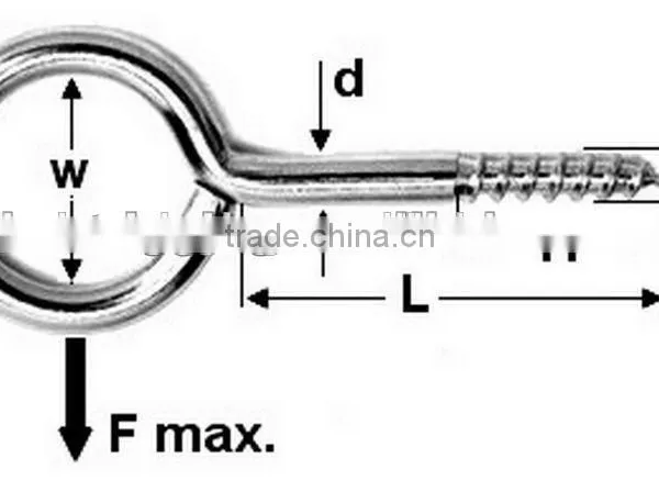 Steel Electric Galvanized Swing Wood Screw Hook in Rigging Hardware Manufacturer photo-2
