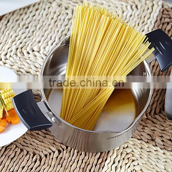 Induction PP Handle Cooking Pots Stainless Steel Stock Pots photo-4