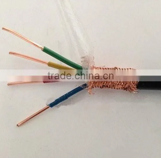 Flexible Control Cable Copper Conductor Braiding Shielded Cable photo-2