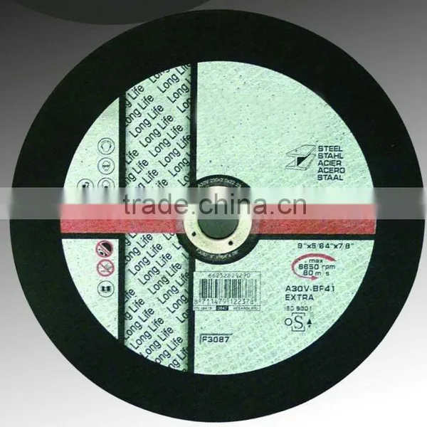 9inch 230X3X22.2mm DEPRESSED Cutting Disc for Metal/steel photo-4
