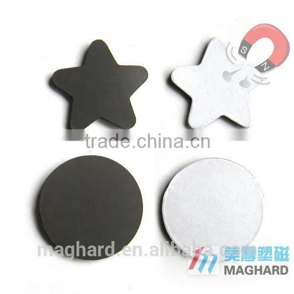 Factory Directly Wholesale Flexible Rubber 3M Adhesive Magnet ,magnet Sheet Precut photo-5