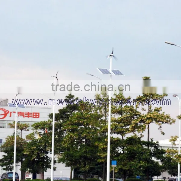 China Factory Wind Solar Hybrid Street Lights Hybrid Wind and Solar Street Lights photo-4