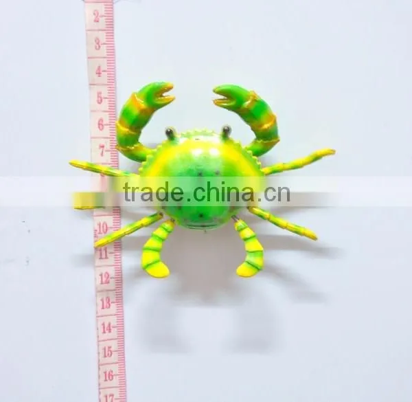 3 Inch Pearl Powder Plastic Magnetic Crab, Wholesale Souvenirs photo-4