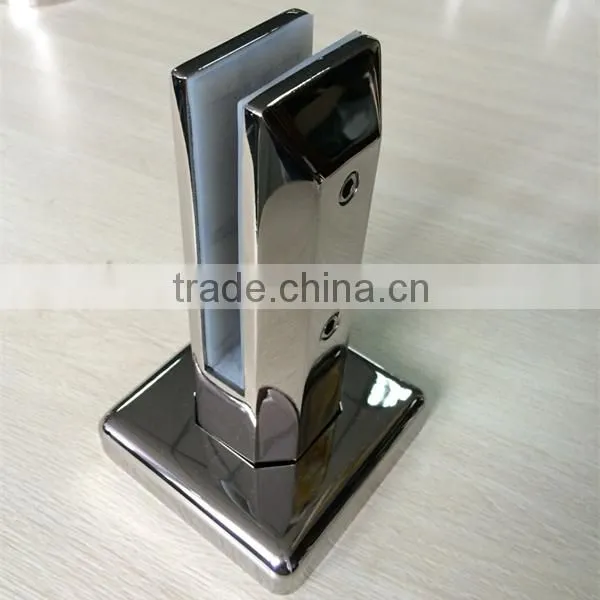 Above Ground Pool Fence Frameless Glass Railing Spigot photo-5