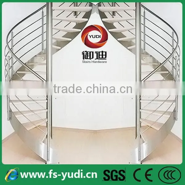 Stainless Steel Exterior Stair Design for Building Project photo-2