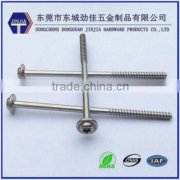 Pan Washer Head Tapping Screws With Torx Drive