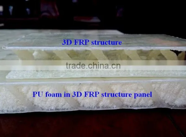 Light Weight 3D FRP Insulation Foam Panel photo-3