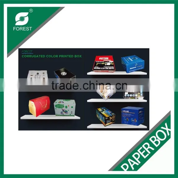 CUSTOM PRINTED BOX PACKAGING BLACK PAPER BOX photo-3