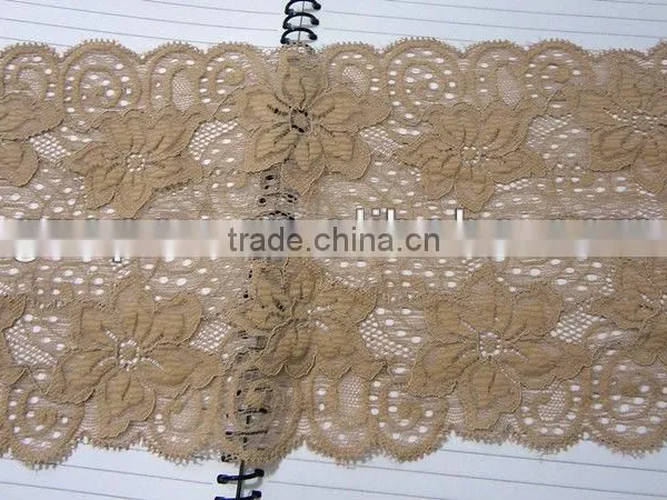 APN4180Y-17CM-lace Top Dress Designs Trimming Swiss Voile Lace in Guangzhou for Women Underwear photo-6