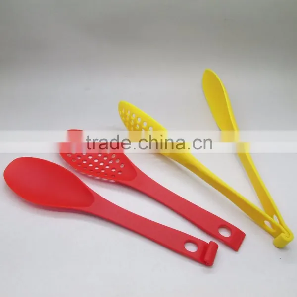10 Inches Nylon Tongs With Detachable Handle