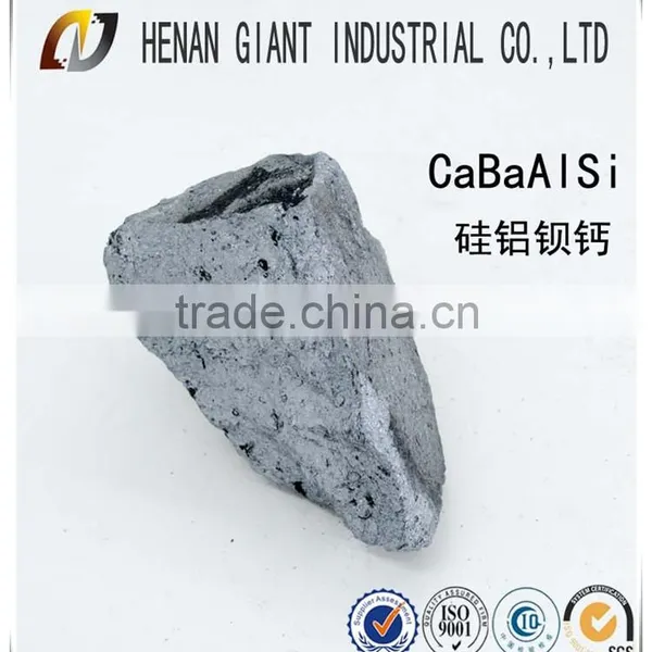 Anyang SiAlBaCa Alloys Hot Sell in Domestic Market