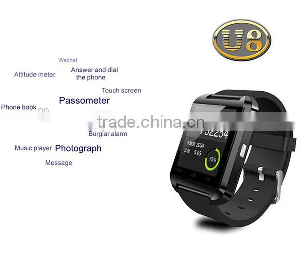 u8 Bluetooth Smart Bluetooth Watch Wristwatch u8 Watch photo-4