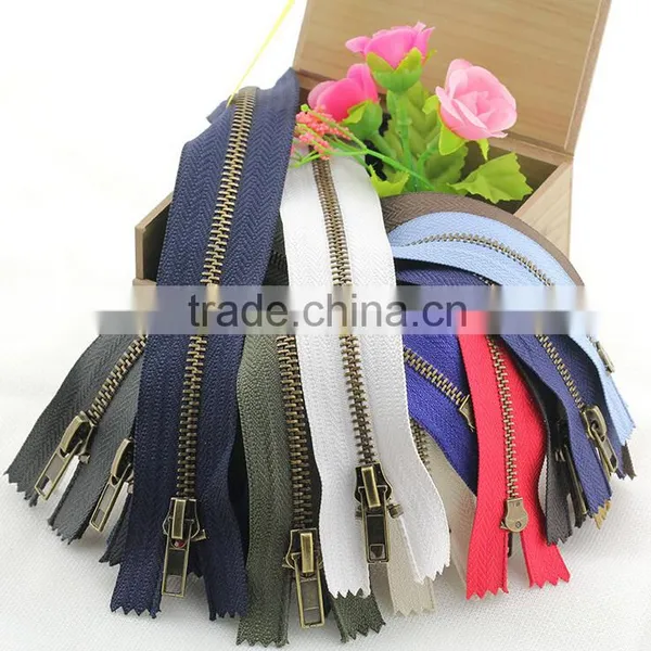3#4$5# Bronze Closed End Zipper,cloth Accessories Zipper,zipper for Bag photo-2