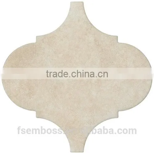EMBOSS Customized 250mm*250mm Lantern Tile Rustic Tile Ceramic Floor Tile Mosaic Kitchen Bathroom Decorative Tile photo-5