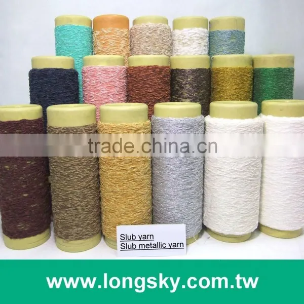 (AL-15) Fashion Polyester Tetoron Knot Yarn for Knitting From Taiwan photo-3