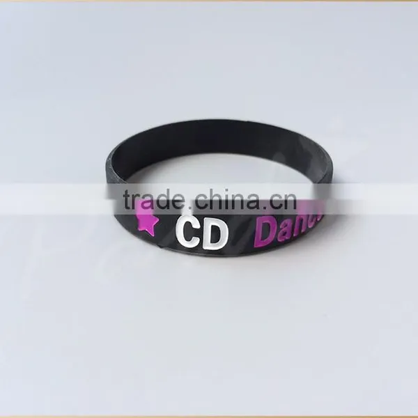 Advertising Custom Silicon Wristband Rubber Bracelet photo-4