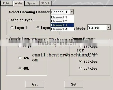 Digital AES/EBU Audio ip Encoder (4 AES/EBU+ASI In,ASI Out) photo-2