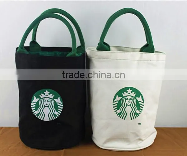 Eco Shoulder Canvas Bag With Tote for Food Packaging Bag photo-3