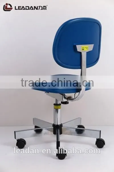 ESD PU Leather Chair Anti Static Chair Cleanroom Lab Chair photo-2