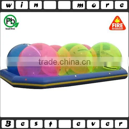 Quality Transparent Colorful Inflatable Water Ball Water Walking Ball photo-2
