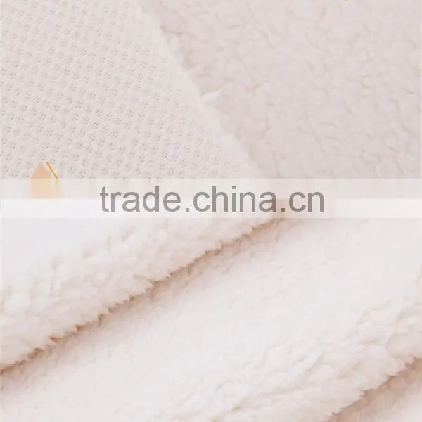 Lining Fabric for Bagssuede Fabric Bonded With Sherpa Lining Fabric for Bags photo-5