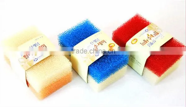 kitchen dishes cleaning loofah brush sponge tool